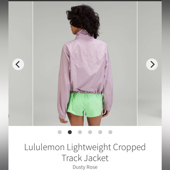 4 NEW Lululemon Cropped Track Jacket- Lightweight - Picture 11 of 11